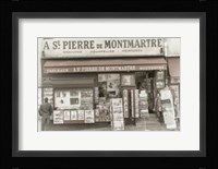 Monmartre Shop 1 Framed Print