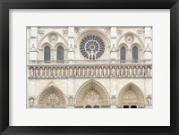 Notre Dame Facade Details I Fine Art Print