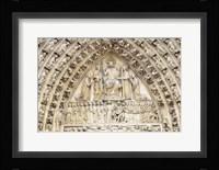 Notre Dame Facade Details II Framed Print