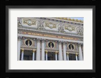 Opera Garnier Detail II Framed Print