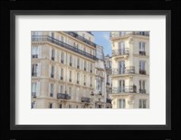 Paris Apartement Buildings Framed Print