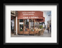 Terrace In Paris Fine Art Print
