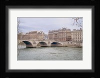 View Over The Seine Fine Art Print