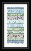 Alsace Wines Framed Print
