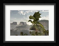 Green Dragon Fine Art Print