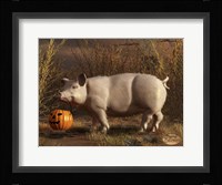 Halloween Pig Fine Art Print