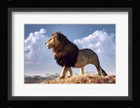 Impressionist Lion Fine Art Print