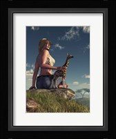 Miniature Giraffe Fine Art Print