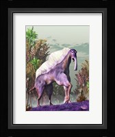 Purple Fantasy Creature Fine Art Print