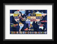 World Map 2016 Augustine Fine Art Print