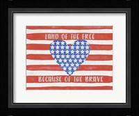 Land Of Free Fine Art Print