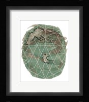 Geometric Earth 1 Framed Print