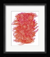 Geometric Fire 1 Framed Print