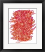Geometric Fire 1 Framed Print