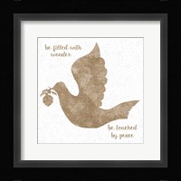 Natural Dove F Framed Print