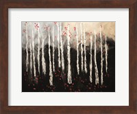 Little Red Birch Forest Fine Art Print