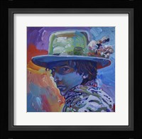 Bob Dylan 70S Framed Print