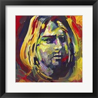 Kurt Cobain Framed Print