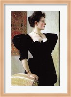 Portrait of Marie Breunig Fine Art Print