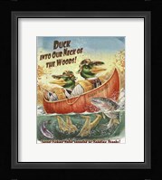 Duck Canoe Fine Art Print