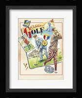 Golf Evolution Fine Art Print