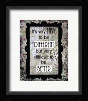Be Better Fine Art Print
