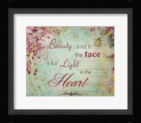 Light in the heart Fine Art Print