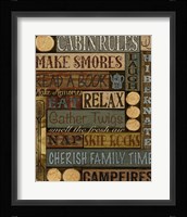 Wilderness Lodge-K Fine Art Print
