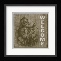 Welcome Santa Fine Art Print