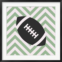 Eat Sleep Play Football - Green Part I Fine Art Print