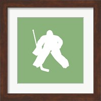 Hockey Player Silhouette - Part II Fine Art Print