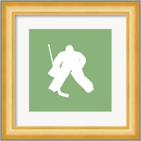 Hockey Player Silhouette - Part II Fine Art Print
