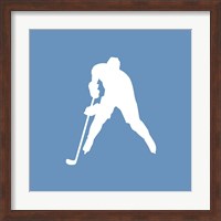 Hockey Player Silhouette - Part III Fine Art Print