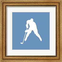 Hockey Player Silhouette - Part III Fine Art Print