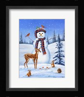 Snowman I Fine Art Print