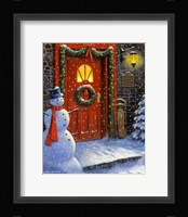25 Sleigh Bell Road Fine Art Print