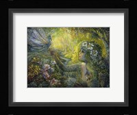 Dryad And The Dragonfly Fine Art Print
