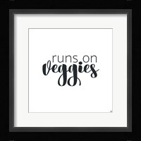 Runs On Veggies Fine Art Print