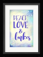 Peace Love Latkes Fine Art Print