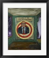 Blame It On The Weatherman Fine Art Print