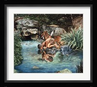Sharing the Water Fine Art Print