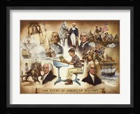 The Study of Americana History Fine Art Print