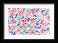 Festive Flower Patterns I Fine Art Print
