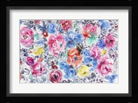 Festive Flower Patterns VI Fine Art Print