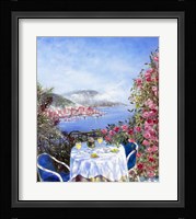Mediterranean Town I Framed Print