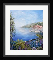 Mediterranean Town IV Framed Print