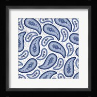Camo Paisley 4 Blue 2 Fine Art Print