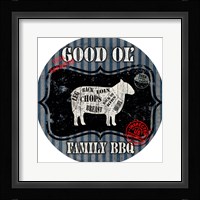 Good Ol' Family BBQ Round 2 Framed Print