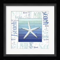 Gypsy Sea Blue 2 Framed Print