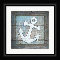 Gypsy Sea Blue Framed 1 Framed Print
